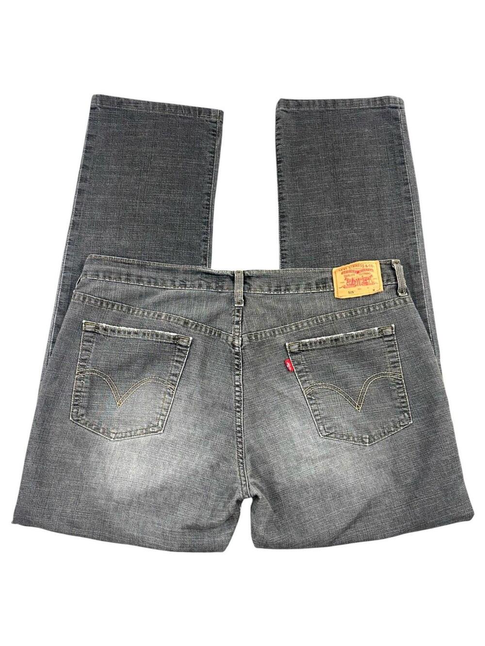 Y2K Levi's‎ 515 Faded Grey Low Rise Straight Jeans